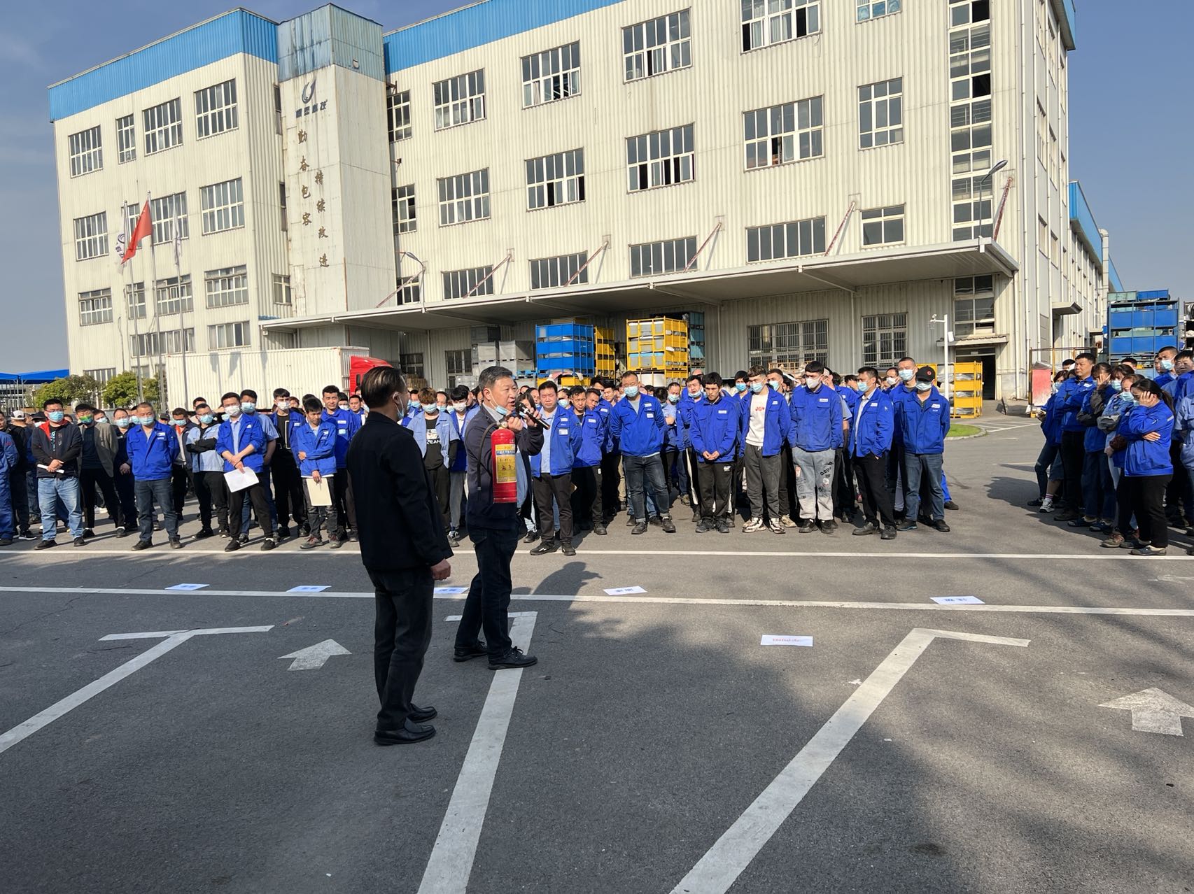 祝賀武漢名傑模塑2022年(nián)消防安全活動圓滿成功